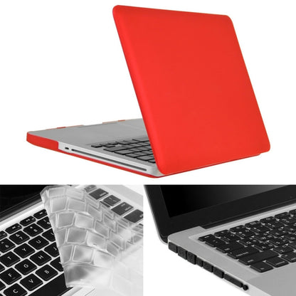 ENKAY for Macbook Pro 15.4 inch (US Version) / A1286 Hat-Prince 3 in 1 Frosted Hard Shell Plastic Protective Case with Keyboard Guard & Port Dust Plug