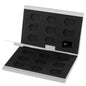 2x 9 in 1 Memory Card Protective Case Box for TF Card, Size: 93mm (L) x 62mm (W) x 10mm