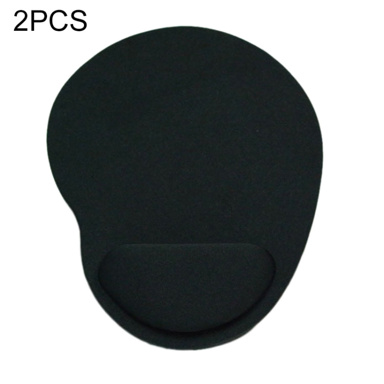 2 PCS Cloth Gel Wrist Rest Mouse Pad