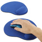 2 PCS Cloth Gel Wrist Rest Mouse Pad