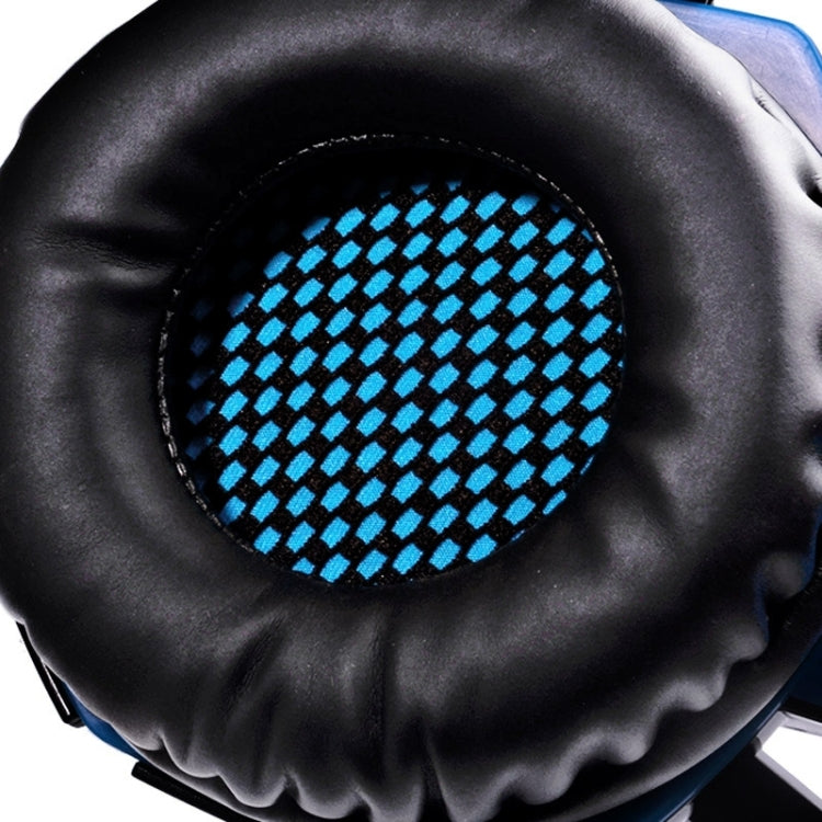 EACH G2000 Over-ear Stereo Bass Gaming Headset with Mic & LED Light for Computer, Cable Length: 2.2m