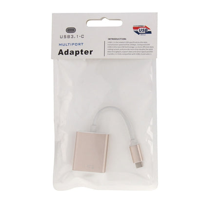 USB-C / Type-C 3.1 to VGA Multi-display Adapter Cable,Cable Length: About 10cm, Type-C 3.1 to VGA
