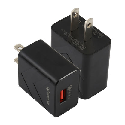 LZ-715 18W QC3.0 USB Single Port Fast Travel Charger, US Plug, US Plug
