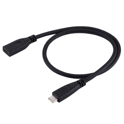 50cm USB-C / Type-C 3.1 Male to USB-C / Type-C Female Connector Adapter Cable, 50cm