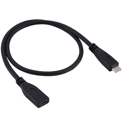 50cm USB-C / Type-C 3.1 Male to USB-C / Type-C Female Connector Adapter Cable, 50cm