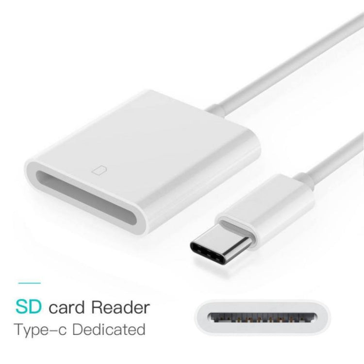 USB-C / Type-C to SD Card Camera Reader Adapter, SD to Type-C