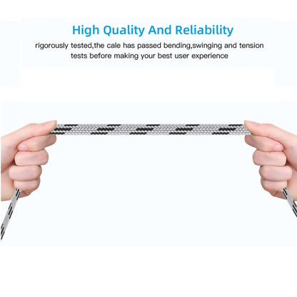 USB 3.0 Female to Micro USB + USB-C / Type-C Male Charging + Transmission OTG Nylon Braided Adapter Cable, Cable Length: 17cm, Micro USB 17cm Grey, Micro USB 17cm Gold