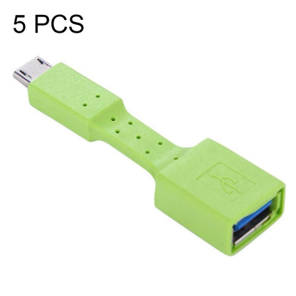 5 PCS Micro USB Male to USB 3.0 Female OTG Adapter