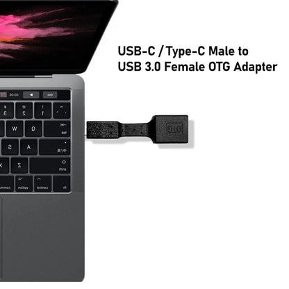 5 PCS USB-C / Type-C Male to USB 3.0 Female OTG Adapter
