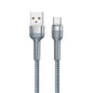 REMAX RC-124a 1m 2.4A USB to USB-C / Type-C Aluminum Alloy Braid Fast Charging Data Cable