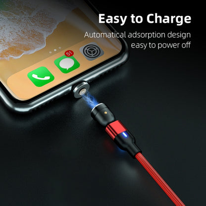 1m 3A Output USB to USB-C / Type-C 540 Degree Rotating Magnetic Data Sync Charging Cable, 1m Type-C