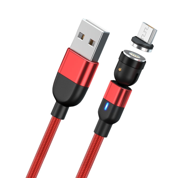 2m 3A Output USB to Micro USB 540 Degree Rotating Magnetic Data Sync Charging Cable, 2m Micro USB