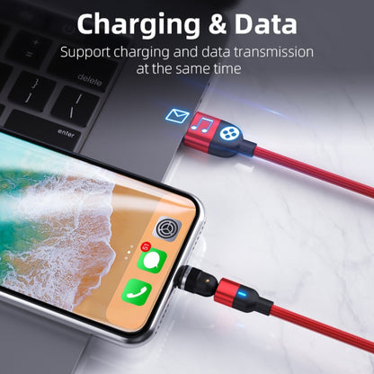 2m 3A Output USB to Micro USB 540 Degree Rotating Magnetic Data Sync Charging Cable, 2m Micro USB