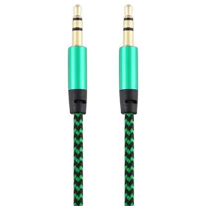 3 PCS K10 3.5mm Male to Male Nylon Braided Audio Cable, Length: 1m