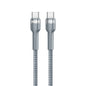 REMAX RC-172 Jany Series 1m PD100W Type-C to USB-C / Type-C Aluminum Alloy Braid Fast Charging Data Cable, Type-C to USB-C / Type-C