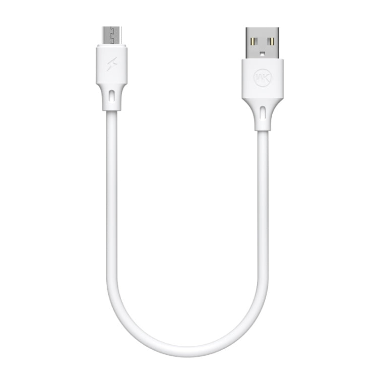 WK WDC-105m 2.4A Micro USB Full Speed Pro Charging Data Cable, Length: 25cm, Micro