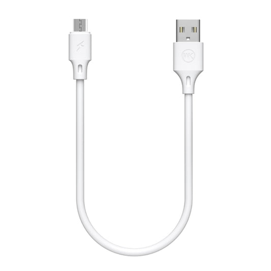 WK WDC-105m 2.4A Micro USB Full Speed Pro Charging Data Cable, Length: 25cm, Micro