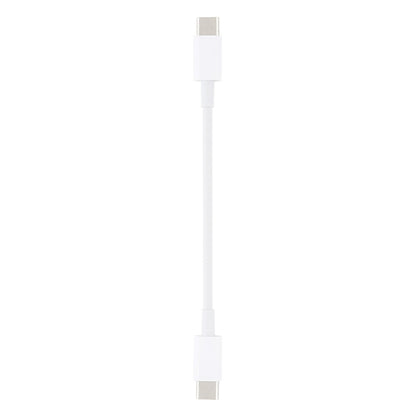USB-C / Type-C to USB-C / Type-C PD Fast Charging & Sync Data Cable, Cable Length: 14cm, 14cm Type-C to Type-C White
