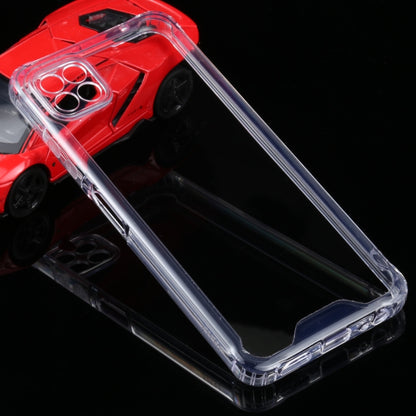 For Samsung Galaxy A22 5G Four-corner Shockproof Transparent TPU + PC Protective Case, For Samsung Galaxy A22 5G