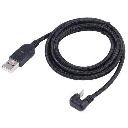 U-shaped Micro USB Male to USB Male Nylon Braid Charge Data Cable, Micro USB to USB