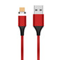 M11 3A USB to Micro USB Nylon Braided Magnetic Data Cable, Cable Length: 1m, Micro USB