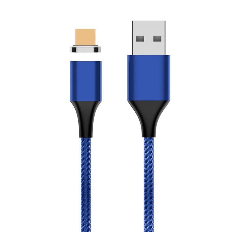 M11 3A USB to Micro USB Nylon Braided Magnetic Data Cable, Cable Length: 2m, Micro USB