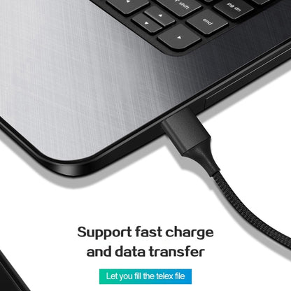 M11 3A USB to Micro USB Nylon Braided Magnetic Data Cable, Cable Length: 2m, Micro USB