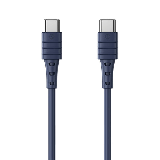 REMAX RC-068 PD 65W Type-C / USB-C to Type-C / USB-C High Elastic TPE Fast Charging Data Cable, Length: 1m, Type-C to Type-C