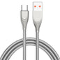 ADC-009 USB to USB-C / Type-C Zinc Alloy Hose Fast Charging Data Cable, Cable Length: 1m, USB to USB-C / Type-C