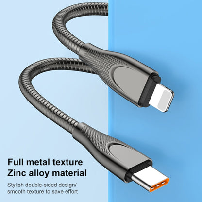 ADC-009 USB to USB-C / Type-C Zinc Alloy Hose Fast Charging Data Cable, Cable Length: 1m, USB to USB-C / Type-C