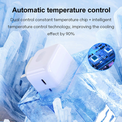 ROCK T58 35W Dual USB-C / Type-C Ports PD Charger, UK Plug