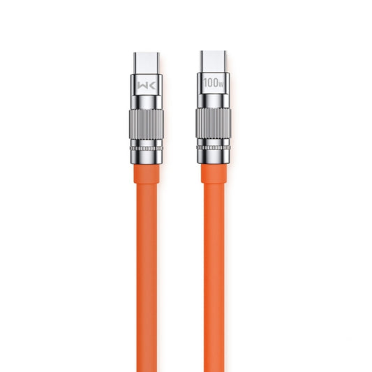 WK WDC-188 Qjie Series 100W USB-C/Type-C to USB-C/Type-C Fast Charge Data Cable, Length: 1m, USB-C/Type-C to USB-C/Type-C