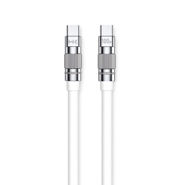WK WDC-188 Qjie Series 100W USB-C/Type-C to USB-C/Type-C Fast Charge Data Cable, Length: 1m, USB-C/Type-C to USB-C/Type-C