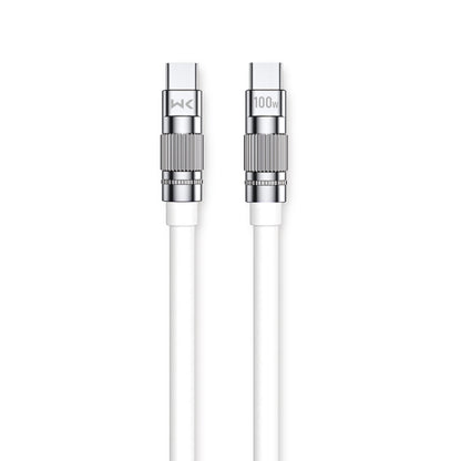 WK WDC-188 Qjie Series 100W USB-C/Type-C to USB-C/Type-C Fast Charge Data Cable, Length: 1m, USB-C/Type-C to USB-C/Type-C