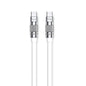 WK WDC-188 Qjie Series 100W USB-C/Type-C to USB-C/Type-C Fast Charge Data Cable, Length: 1m, USB-C/Type-C to USB-C/Type-C