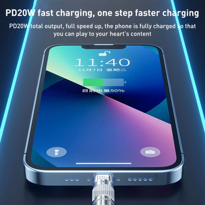 WK WDC-188 Qjie Series 100W USB-C/Type-C to USB-C/Type-C Fast Charge Data Cable, Length: 1m, USB-C/Type-C to USB-C/Type-C