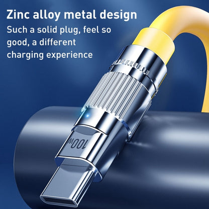 WK WDC-188 Qjie Series 100W USB-C/Type-C to USB-C/Type-C Fast Charge Data Cable, Length: 1m, USB-C/Type-C to USB-C/Type-C