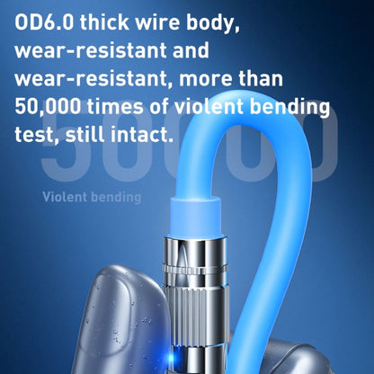 WK WDC-188 Qjie Series 100W USB-C/Type-C to USB-C/Type-C Fast Charge Data Cable, Length: 1m, USB-C/Type-C to USB-C/Type-C