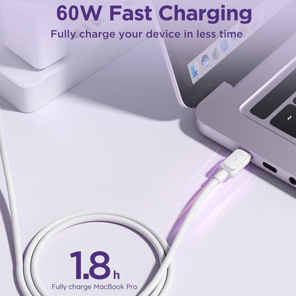 JOYROOM S-CC100A14 Multi-Color Series 60W USB-C / Type-C to USB-C / Type-C Fast Charging Data Cable, Length:1.2m, Type-C to Type-C