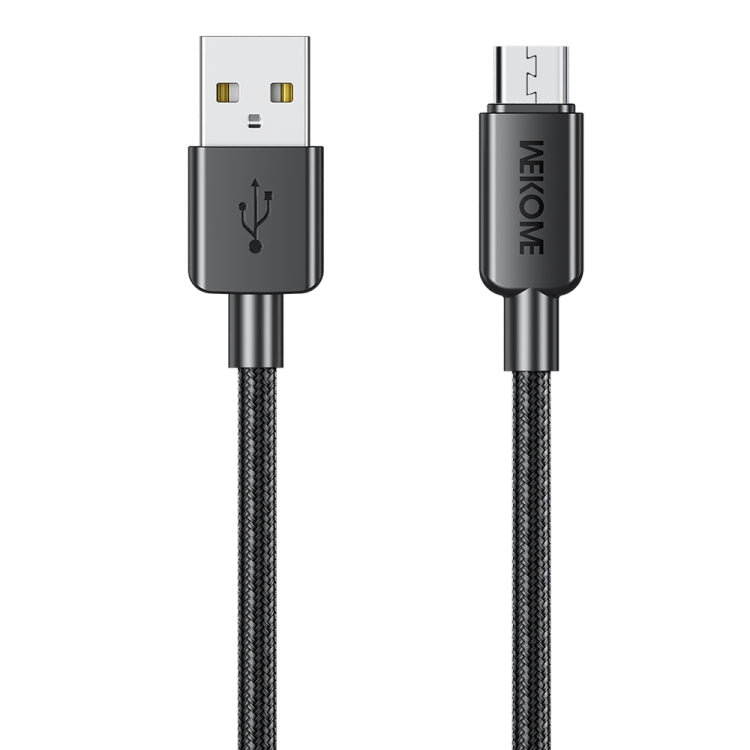 WEKOME WDC-03 Tidal Energy Series 3A USB to Micro USB Braided Data Cable, Length: 1m, USB to Micro USB
