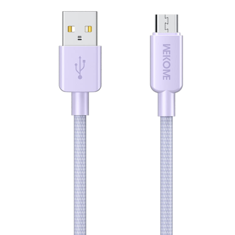 WEKOME WDC-03 Tidal Energy Series 3A USB to Micro USB Braided Data Cable, Length: 1m, USB to Micro USB