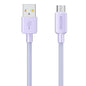 WEKOME WDC-03 Tidal Energy Series 3A USB to Micro USB Braided Data Cable, Length: 1m, USB to Micro USB