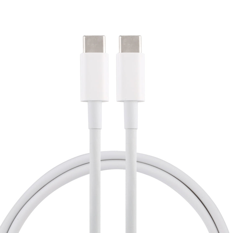 PD 5A USB-C / Type-C Male to USB-C / Type-C Male Fast Charging Cable, Cable Length: 1m, 1m