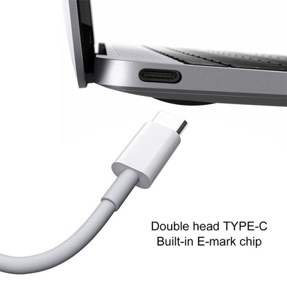 PD 5A USB-C / Type-C Male to USB-C / Type-C Male Fast Charging Cable, Cable Length: 1.5m, 1.5m