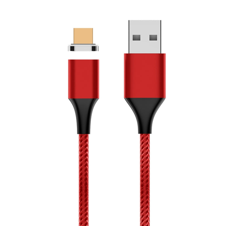 M11 5A USB to Micro USB Nylon Braided Magnetic Data Cable, Cable Length: 2m, Micro USB
