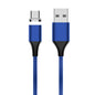 M11 3A USB to USB-C / Type-C Nylon Braided Magnetic Data Cable, Cable Length: 2m, USB-C / Type-C