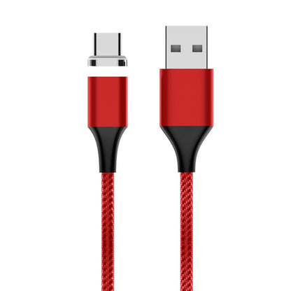 M11 3A USB to USB-C / Type-C Nylon Braided Magnetic Data Cable, Cable Length: 2m, USB-C / Type-C
