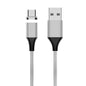 M11 3A USB to USB-C / Type-C Nylon Braided Magnetic Data Cable, Cable Length: 2m, USB-C / Type-C