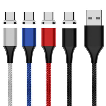 M11 3A USB to USB-C / Type-C Nylon Braided Magnetic Data Cable, Cable Length: 2m, USB-C / Type-C