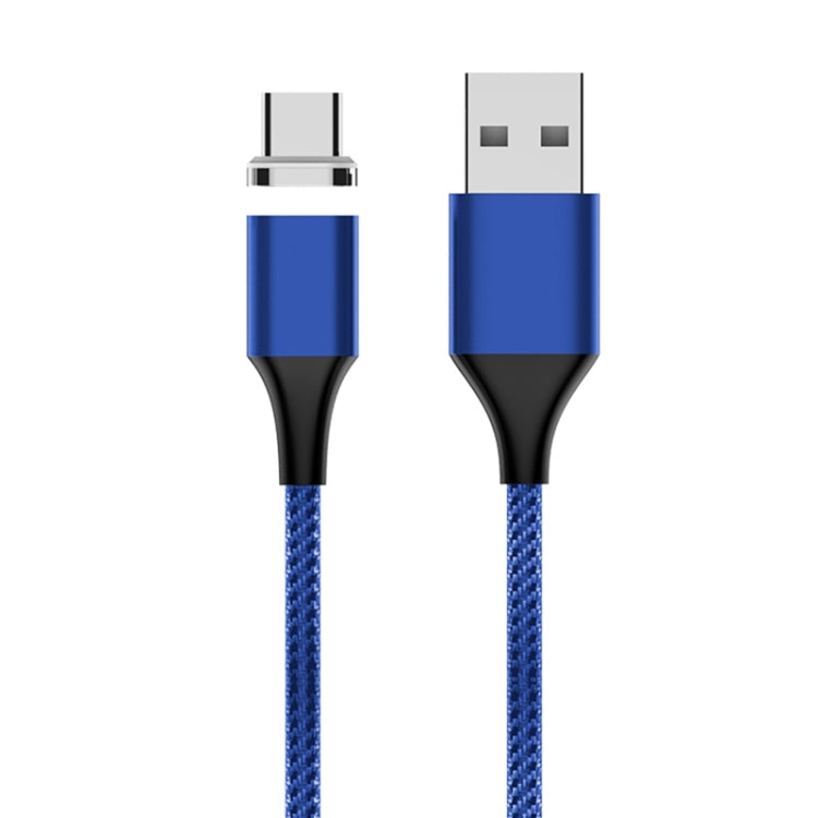 M11 5A USB to USB-C / Type-C Nylon Braided Magnetic Data Cable, Cable Length: 1m, USB-C / Type-C